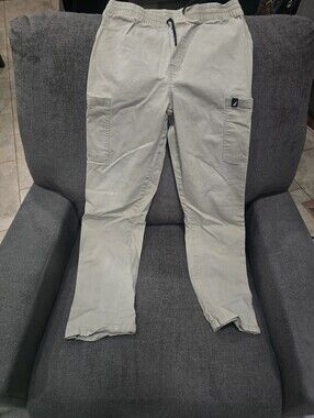 Nautica Light Tan Cargo Jogger Pants